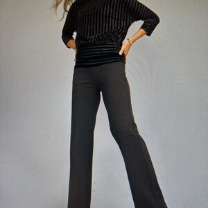 Cleveland Street of NY Black Wide Leg Women's Pants. Size 12P. NWTGS